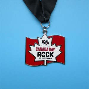 エナメルメダルカスタムメタルゴールドシルバーカッパーメダルカラフルな賞