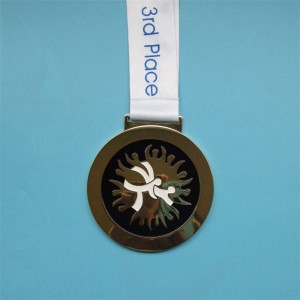 メーカーカスタム高品質のメタル3Dマラソンスポーツメダル