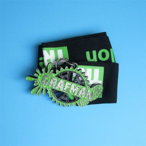 ギアデザインレース賞3Dメタルハンガーゴールドメダルカスタムスポーツメダル