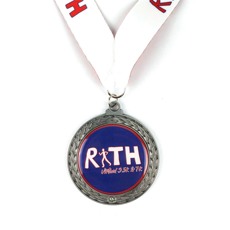 メダルを走るマラソンカラフルなソフトエナメルメタルメダル