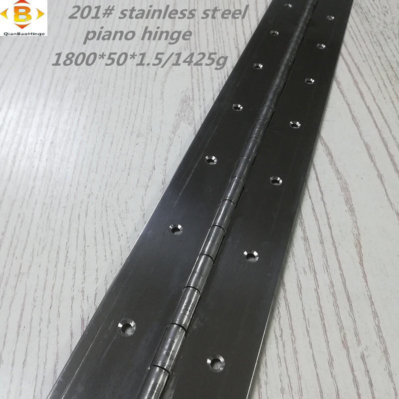 標準サイズの長いヒンジ201#72 ’’*2.5 72*3厚さステンレス鋼ピアノヒンジ連続列キャビネットピアノヒンジ