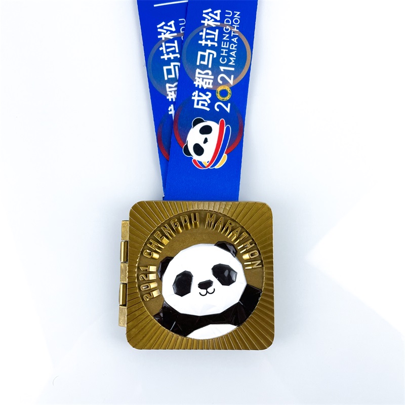 マラソンアワードメダルの完璧なギフトガイドクラムシェルフリップメタルメダル