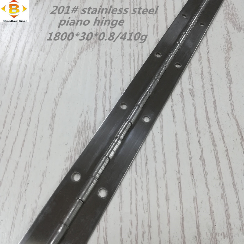 標準サイズの長いヒンジ201#72 ’’*1.2ステンレス鋼ピアノヒンジ連続列キャビネットピアノヒンジ