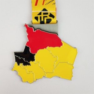 プロのカスタムスポーツメダルの立体効果メダル