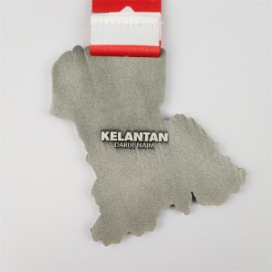 高品質のシティマップキャスティングスライバーカスタム亜鉛合金ダイキャスティングアワードメタルユニバーサルスポーツメダル