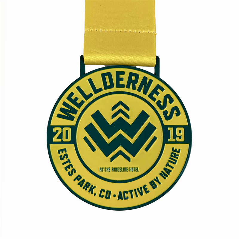3DゴールドメタルアワードマラソンランニングスポーツメダルカラースプレーメダルUVプリントメダル