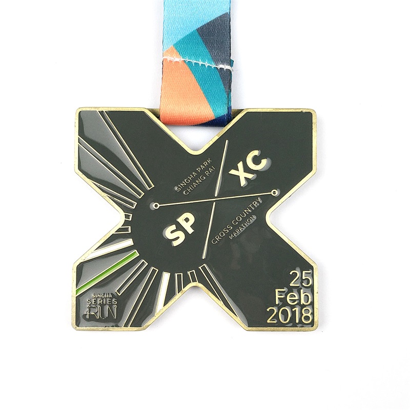 ゴールドメダリオンネックレスメダル冬季オリンピック2022鋳鉄メダル