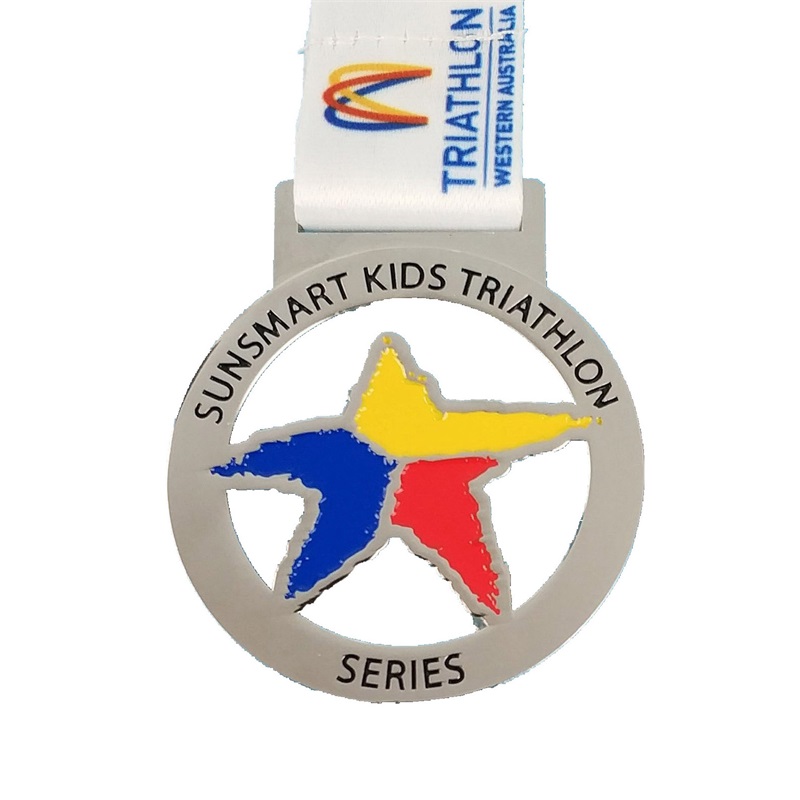 ダイキャストメダルゴールドメタルアワード3Dトライアスロンメダルスポーツメダル