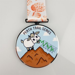 ダイキャストメダルカラー3Dエナメルメダルカスタムプリントメダル