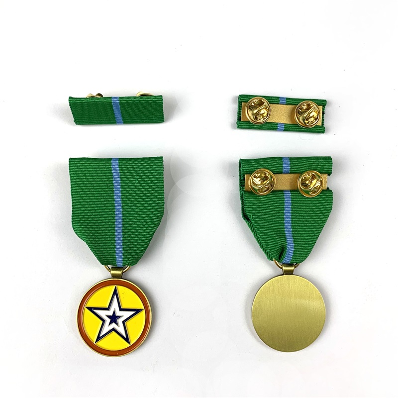 カスタムメダルリボンメタルアイアンクロス兵士名誉賞賛戦争賞メダルバッジ