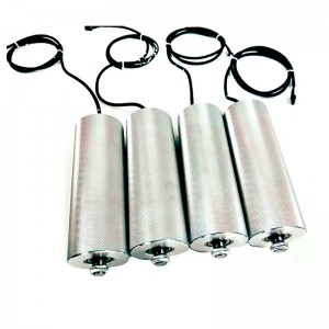 電動ローラービルトインモーターAC 220V 380V DC 24V 48Vステンレススチールローラーパワーラバーコーティングローラー