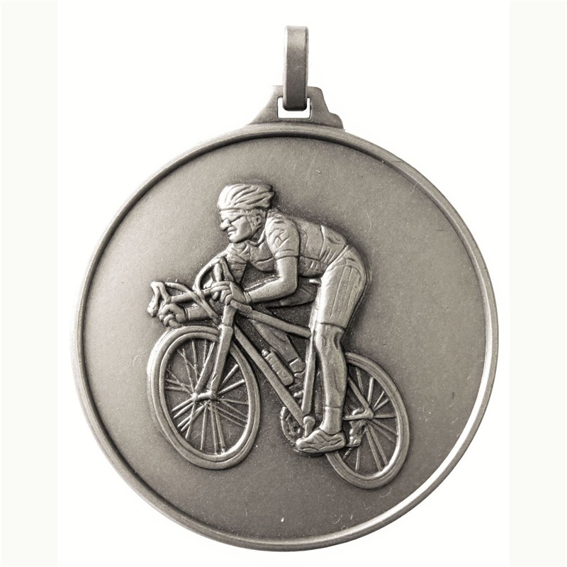 カスタムデザイン賞トロフィーは、子供向けのメタルメダルサイクリングメダルに挑戦します