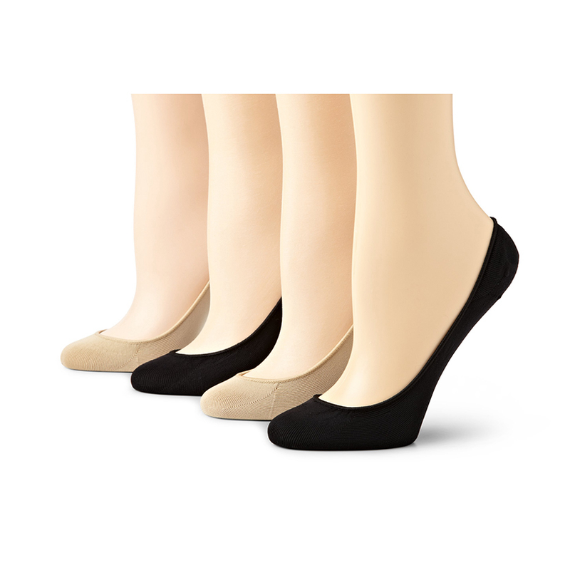 目に見えない靴下の女性は見えない靴下の女性の足の靴下