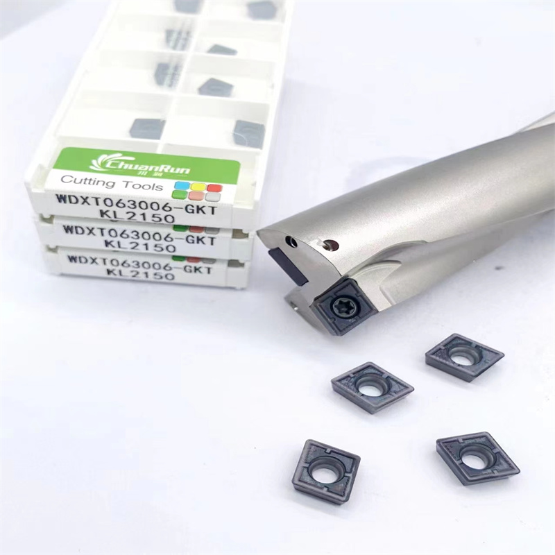 Chuanrun CNC CARBIDE TOOLS DRILLILLING INSETTERWDXT High Speed/light Carbide Drilling Inserts