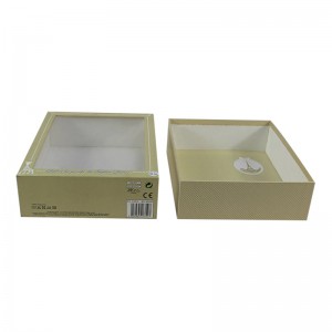 ウィンドウオープニングギフトボックス、ノーブルで絶妙なカスタムウィンドウオープニングギフトボックス