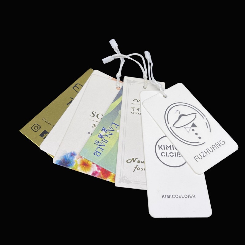 金色の印刷プロセスハンギングカード