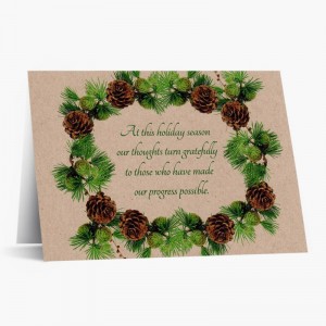 茶色の紙タグカード