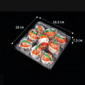 アヒルエッグトレイ185*180*75 mm 9溝