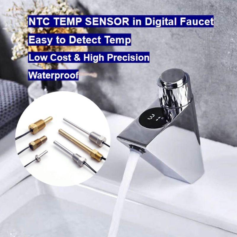 デジタル蛇口スマートホームのNTCサーミスタ温度センサー