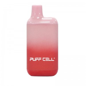 Puffcell 600puffs TPD検証付きの使い捨て蒸気