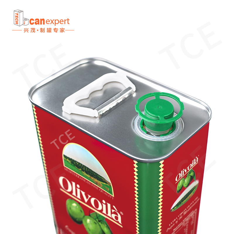 3Lフードグレード長方形のエクストラバージンオリーブオイルブリキ缶2リットル/litre長方形の食用油パッケージ缶缶