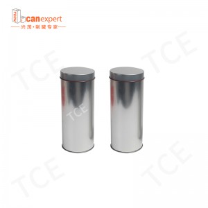 空の丸い茶缶フードグレード密封されたアイアンボックスティーパッケージコーヒーシュガーカスタムティークラフトギフト缶