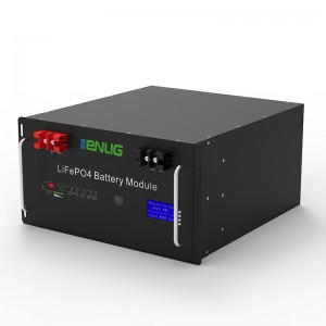 ラックマウント48 v 100/150 200 ah LiFePO 4家電製品RS 232/RS 485/CAN通信LCD付き急速充電リチウムイオン電池スタック可能