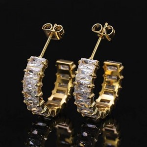 316Lステンレス鋼最新のパウダーキャストイヤリングリング