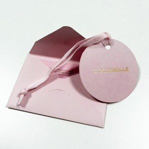 高度なカスタムペーパーカードタグペーパーエンベロープ