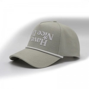 Men \\\\ \'S Hat Canvas 5パネルカスタム3D印刷野球帽