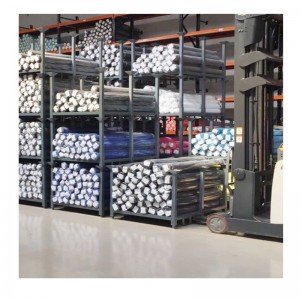 テキスタイルスタック可能なラック