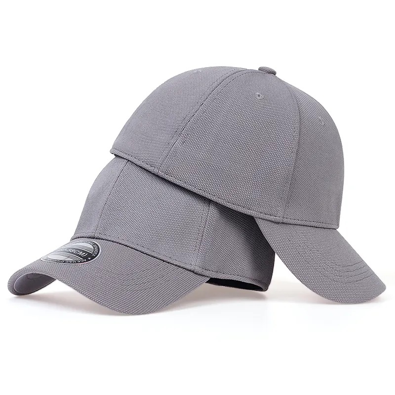 高品質のコットンフィット野球帽子帽子ユニセックスロゴカスタム刺繍クローズドバックスポーツキャップ