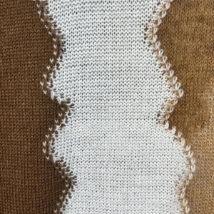 ウールモヘアファッションプルオーバーセーター