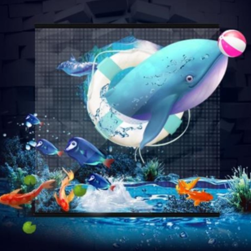 透明なホログラフィックLEDスクリーンの簡単な紹介