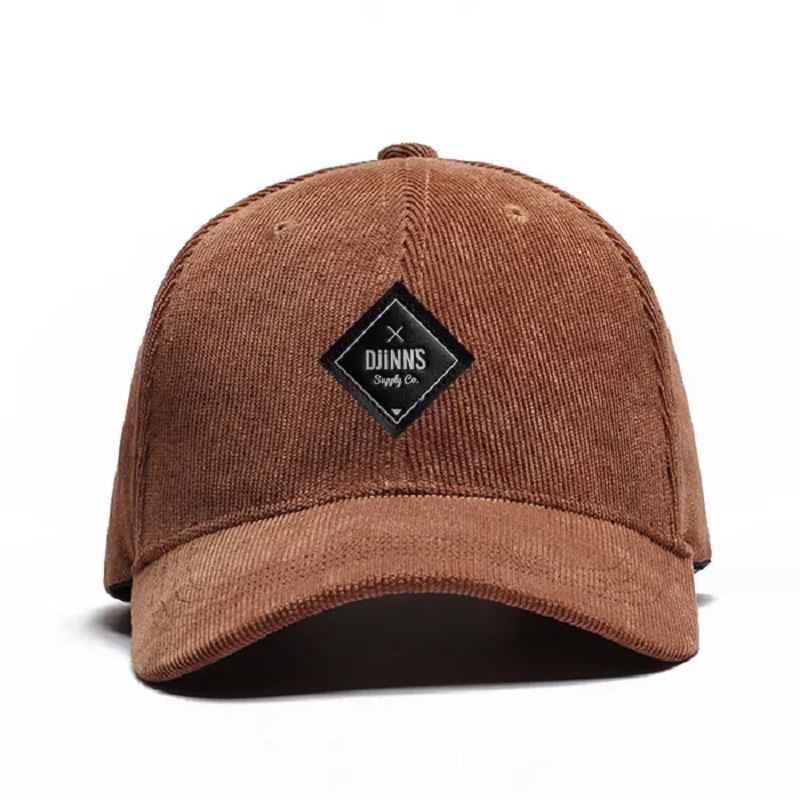 カスタムスポーツキャップサンハットメンデザインハットキャップゴラスデベイボルコーデュロイ野球帽子