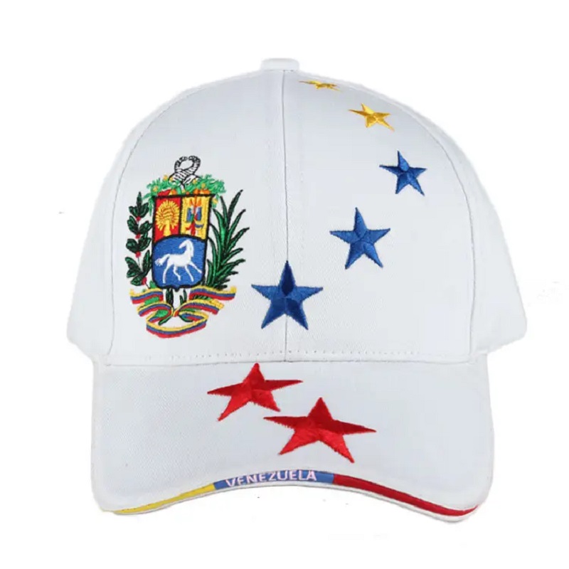 カスタムメイドのベネズエラ刺繍野球帽
