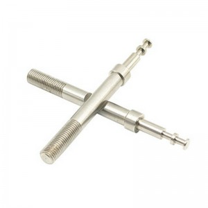 形状の長いネジのCNC加工医療部品非標準部品カスタマイズされた精密シャフト処理