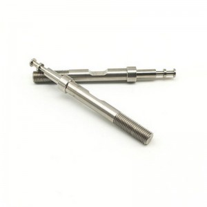 形状の長いネジのCNC加工医療部品非標準部品カスタマイズされた精密シャフト処理