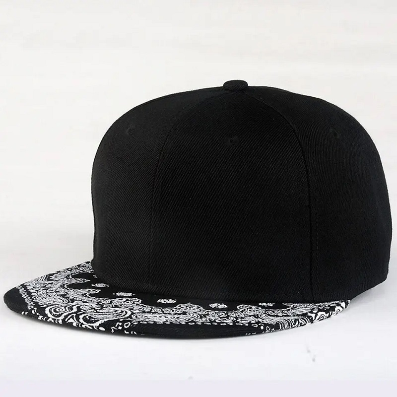 卸売カスタムコットンプリントスナップバックキャップハット最高の最高品質の野球帽子