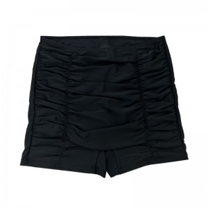 堅実なプリーツプラスサイズの水泳トランク