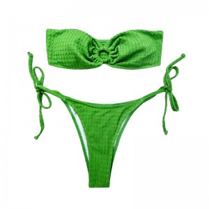 タイチューブトップリング水着