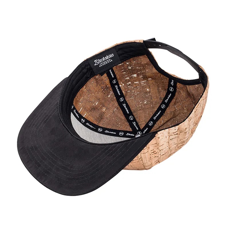 新しいデザインメンズゴラス6パネル刺繍パッチカスタムコルク野球帽のスポーツ帽子