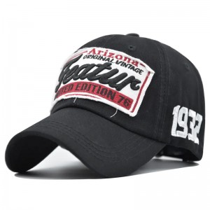 ユニセックス調整可能なコットンカスタマイズされた6パネルフィット野球帽の帽子を備えたカスタム刺繍ロゴ