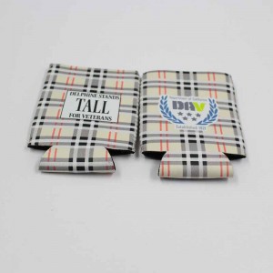 中国で作られたカスタムロゴ断熱ネオプレンスタブビースリムビールスリーブ12オンスはクーラークーザ