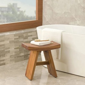 ガーデンバスタブシャワーハイドロセラピー防水スツール竹靴ラックベンチストレージオーガナイザーモダン