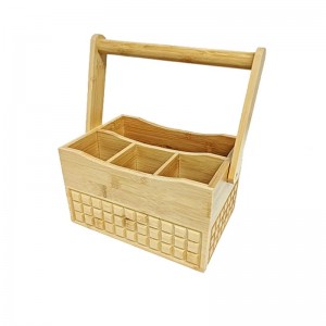竹多目的コンパートメントストレージホルダー