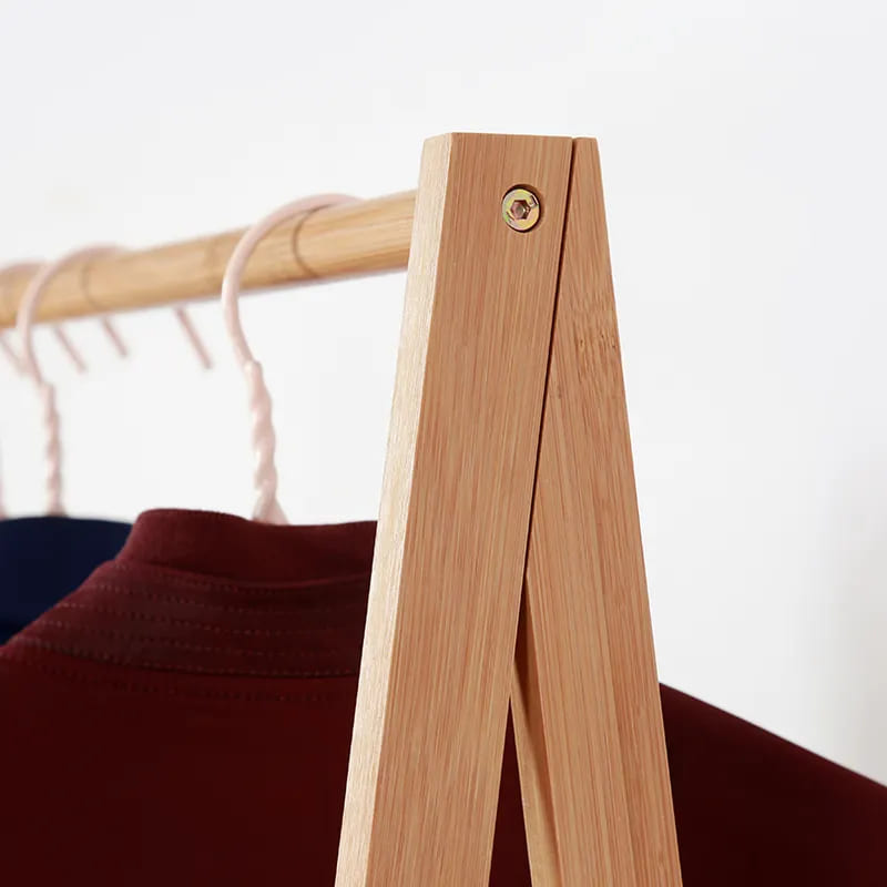 新しいデザイン竹棚のベッドサイド家具洗濯物乾燥ラックが保管障害