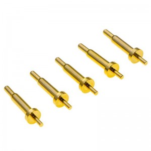 ブラスコンタクトピンカスタマイズされたポゴピンコンシューマーエレクトロニクス用の高品質