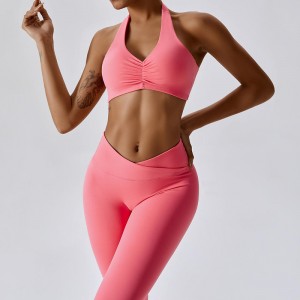 SC1063スポーツセットフィットネスジムヨガウェアスーツトラックスーツフィットネスヨガウェアジム女性セット