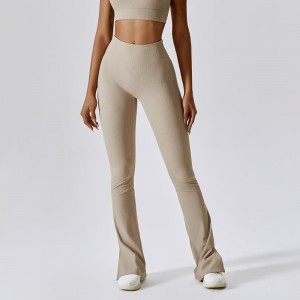 sc10119卸売価格フィットネスヨガレギンスパンツ大人のための女性スリンチな戦利品フィットネスレギンスプッシュアップヨガパンツ